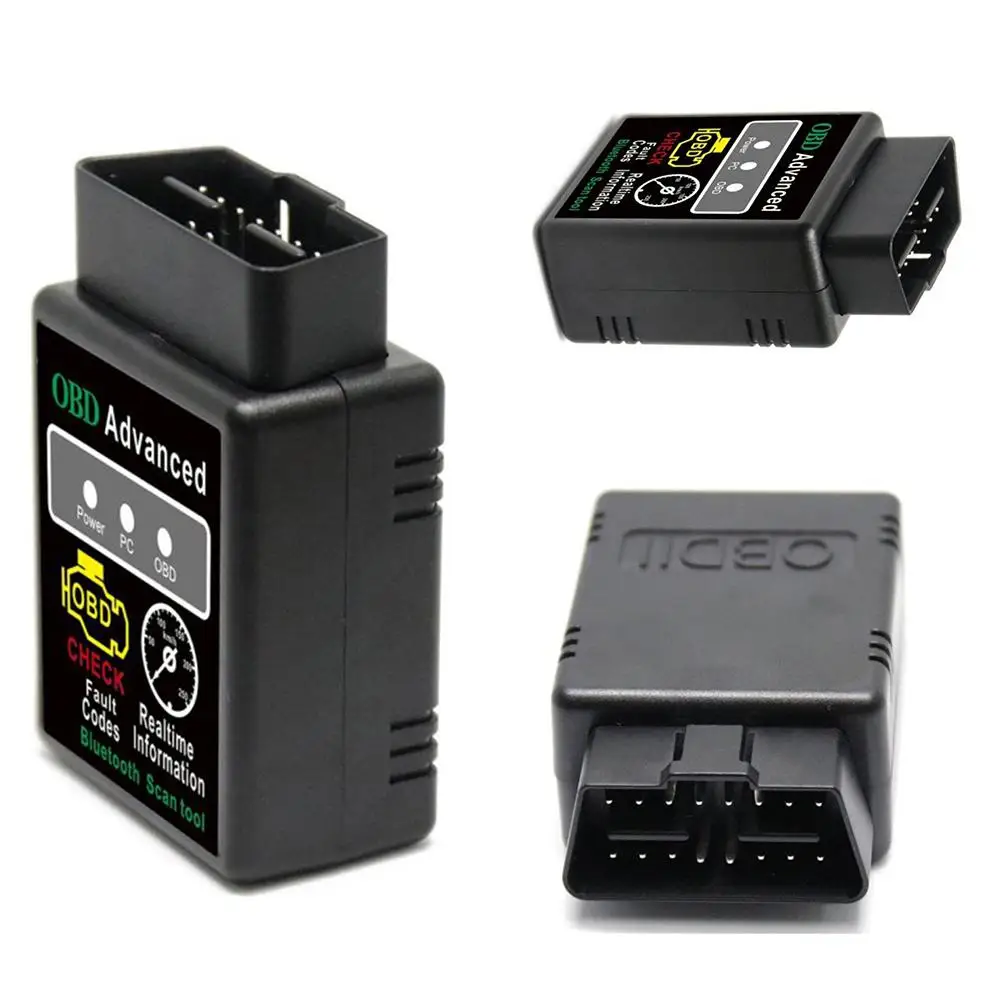 Hhovd Advanced ELM327 Bluetooth OBD2 HH OBD V1.5 comprobar código de error borrar escáner de código de problemas para diagnóstico de coche