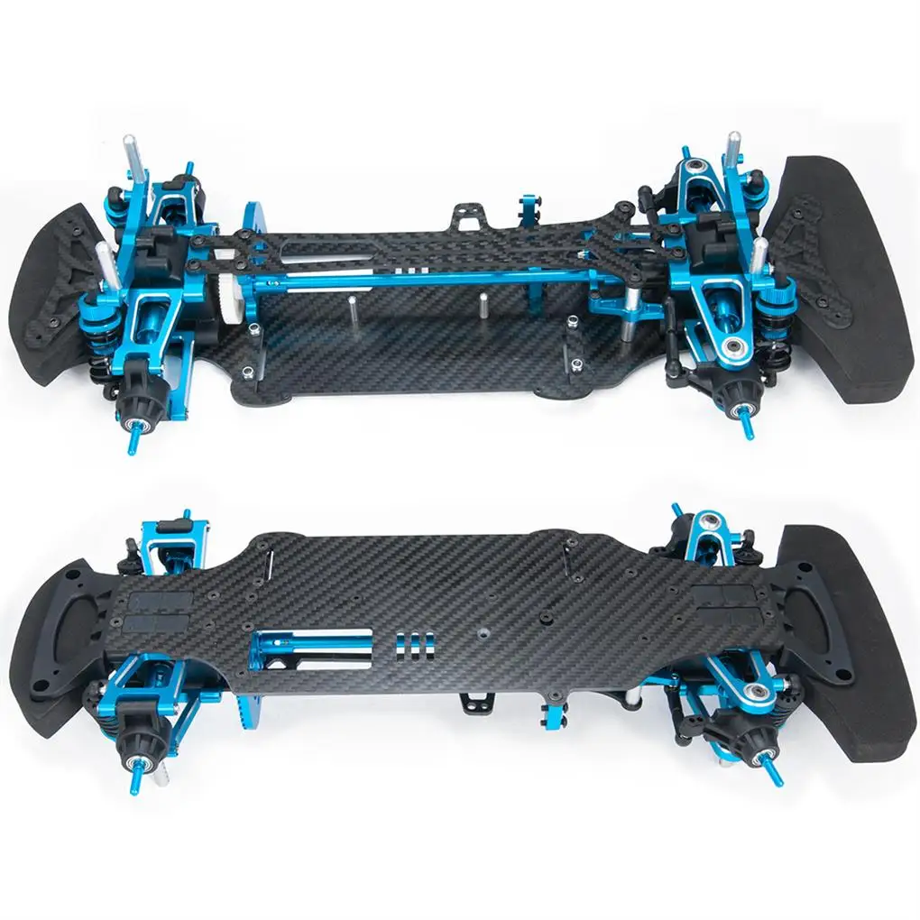 1/10 Metal Chassis Frame For 1/10 TT01 TT02 Aluminum Alloy Frame TT01 RC Car Part M009146AAB0C1B M003899AAB0C1B