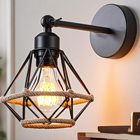 Nordic Wall Sconce Light Fixture for Bedroom Bedside Living Room Lighting Luminaire Lamp Indoor decor retro E27