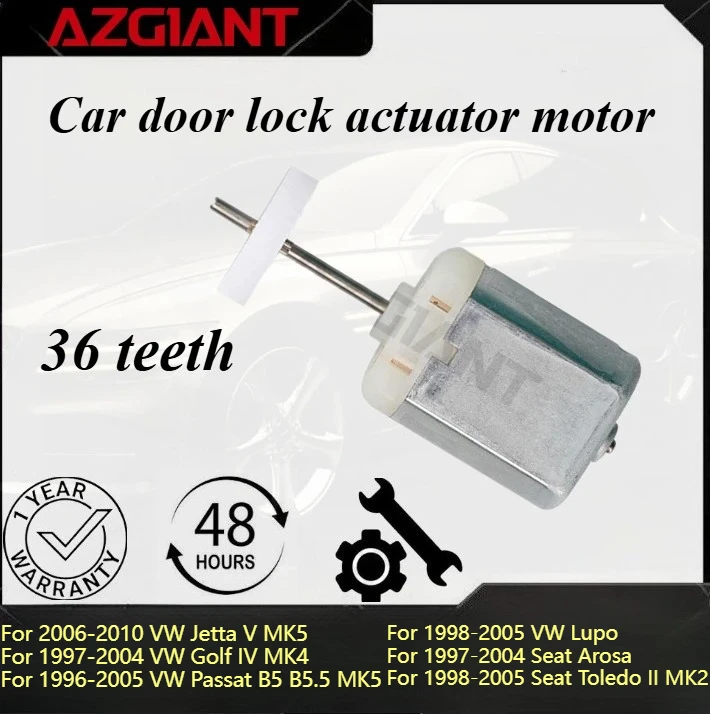 For VW Jetta V MK5 2006-2010/Golf IV MK4 1997-2004/Lupo Car door lock actuator motor Brand new high-quality replacement parts