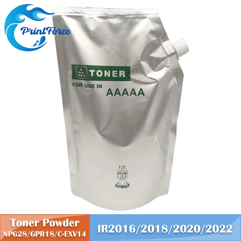 

Тонер-порошок NPG-28 GPR-18 C-EXV14, 1 кг для Canon IR 2016 2018 2020 2022 2025 2030 2320 2328 2420 2422 2318 2116