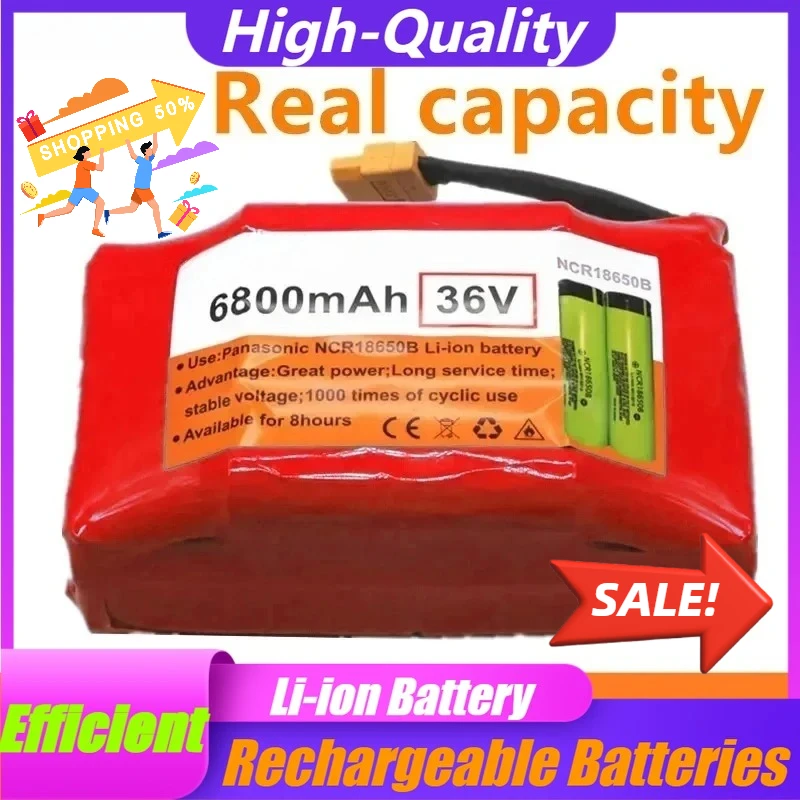 

10S2P 36V 6800mah Twist Car Battery Lithium Battery Pack 18650 Power Battery
