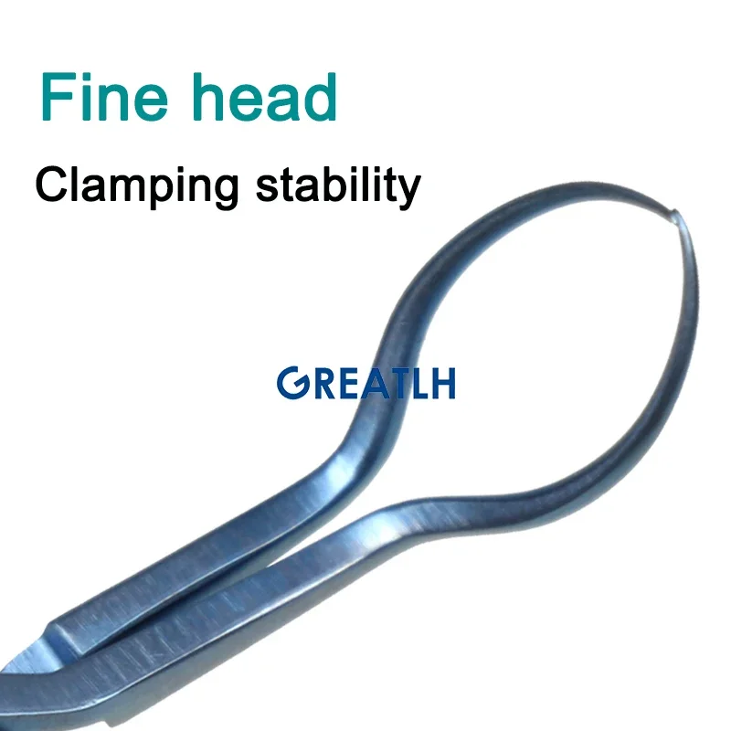 Autoclavable Ophthalmic Towel Forceps Microscope Towel Pliers Titanium Ophthalmic Instrument