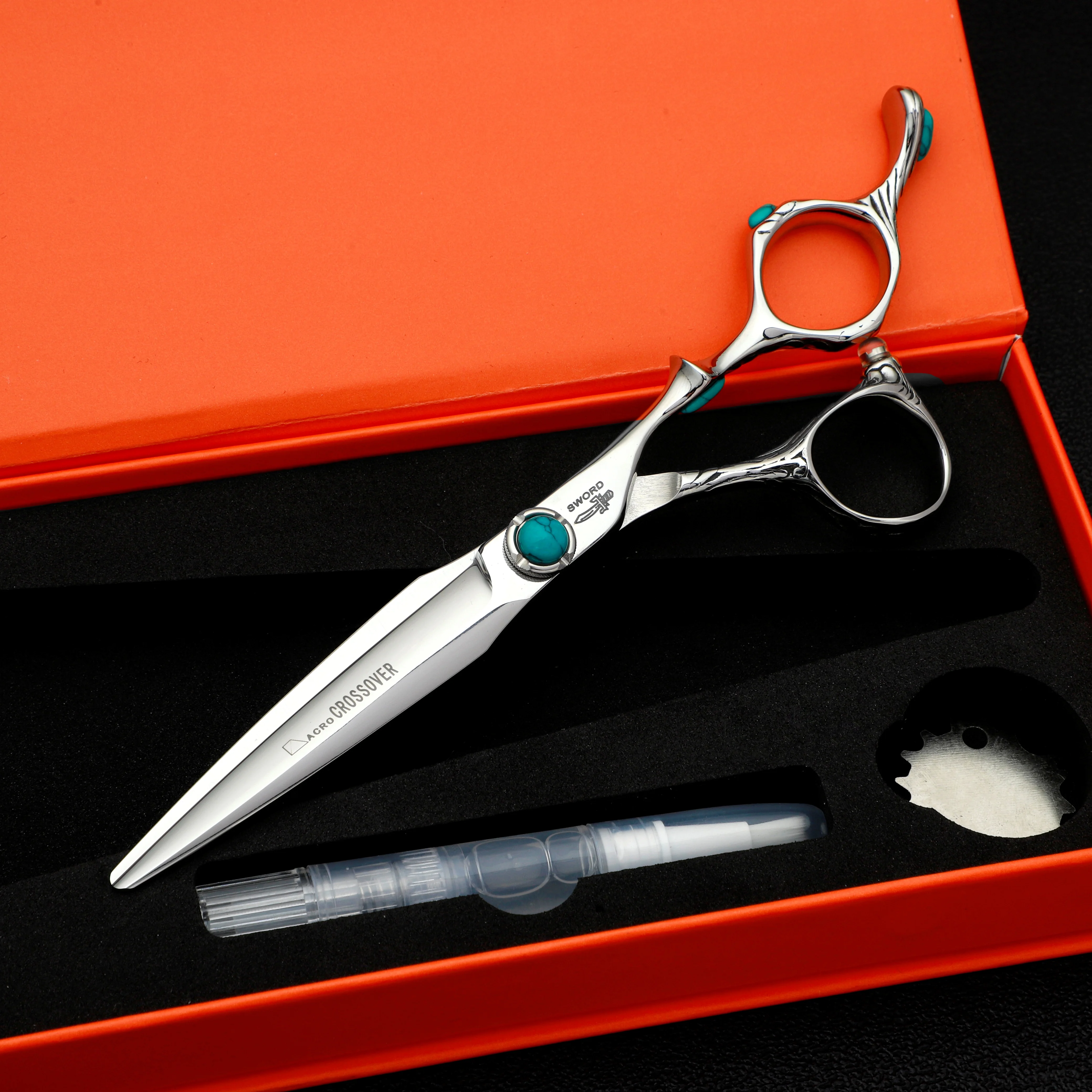 

New MIZUTANI barber scissors 5.5/6.0/6.5/7.0 Inch gem series scissors VG10 Material Sharp and wear-resistant Salon hair scissors