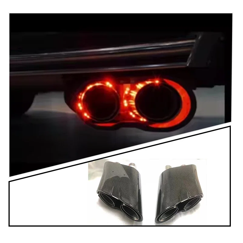 

G900 Rocket Style Dry Carbon Fiber Exhaust Tips Benz Amg Exhaust Tips For Mercedes Benz G Class W464 AMG G63 Brabu