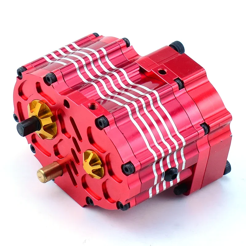JDMODEL Metal Two-speed Planetary Gearbox for Tamiya 1/14 RC Truck for SCANIA 770S for VOLVO ACTROS AROCS Model Car # JDM-72