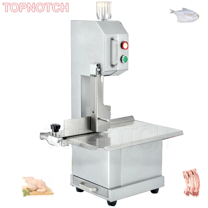 Electric Frozen Beef Fish Pig Sheep Bone Saw Butcher Cutter Machine Desktop Cut Machine Bone Saw Machine