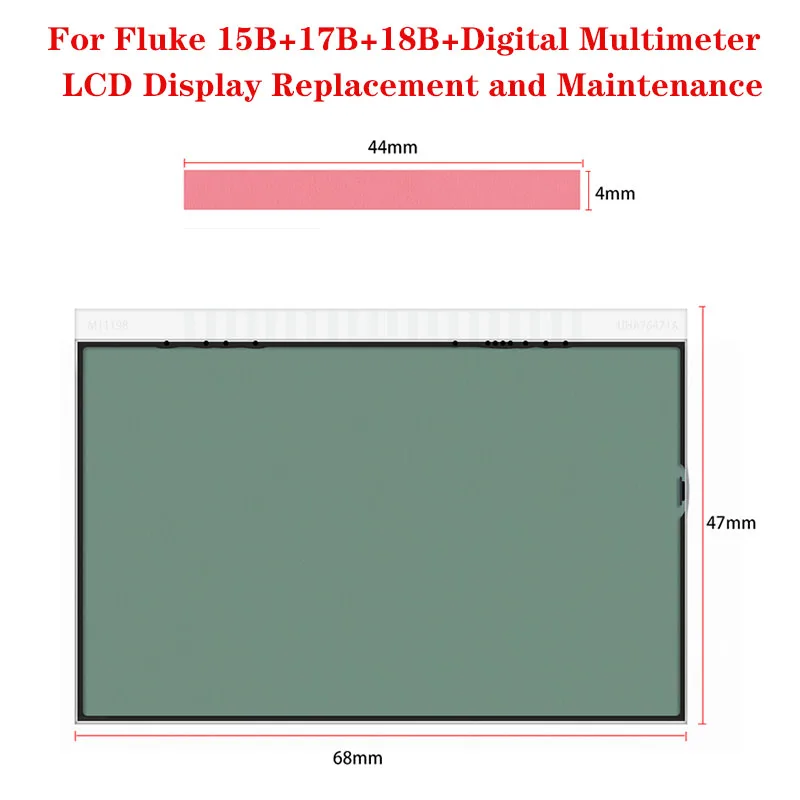 For Fluke 15B+17B+18B+Digital Multimeter LCD Display Replacement and Maintenance