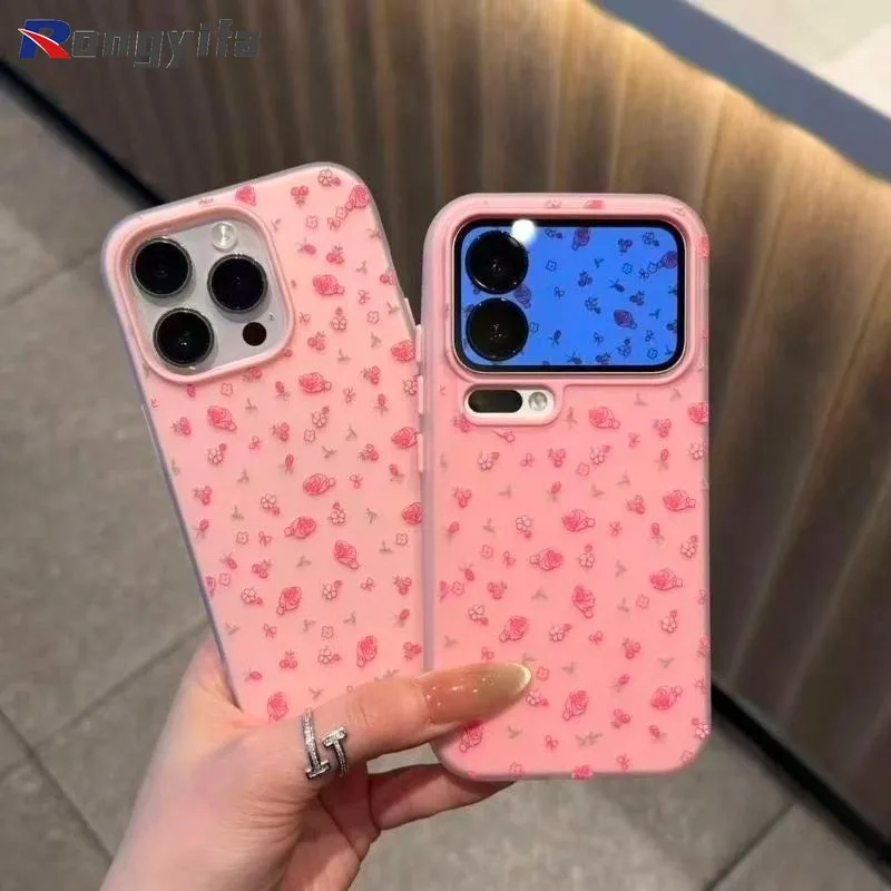 Fresh Tulip 2 in1 Phone Case For Samsung Galaxy A57 A37 A73 A72 A71 A56 A55 A54 A53 A52 A52S A51 A50S A36 A35 A34 Back Cover