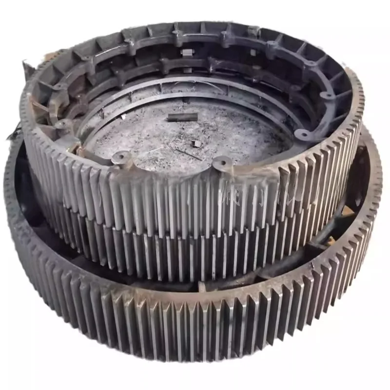 

All Year Round Production Rotary Kiln Large Gear Production of Various Models