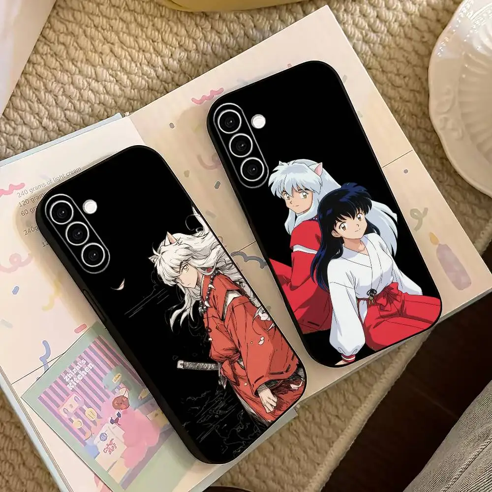 Movie Action Anime Fantasy I-Inuyasha   Phone Case For Samsung Galaxy A73,A72,A71,A70,A53,A52,A51,Others Soft Black Cover
