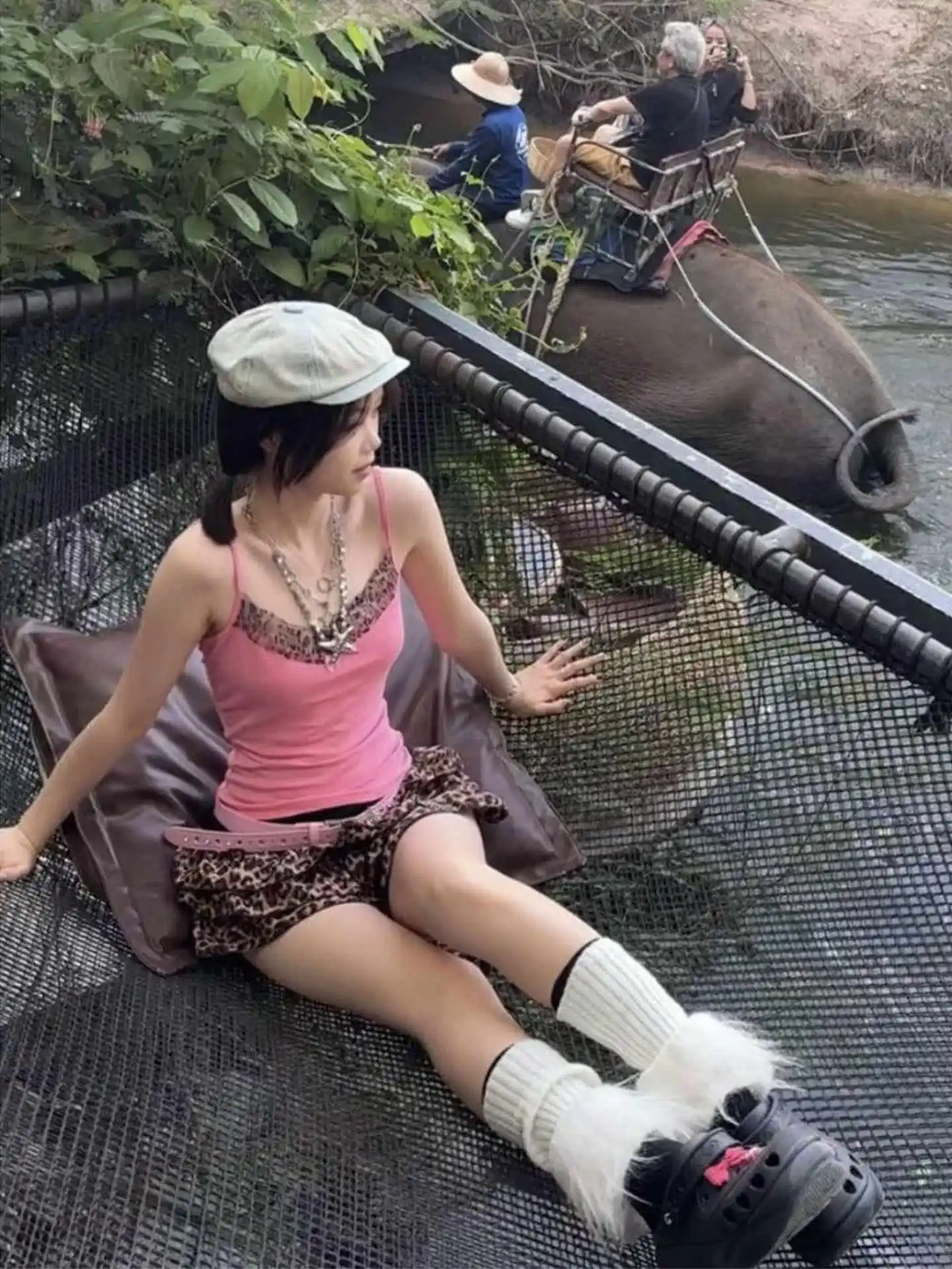 女性パッチワーク Y2k ギャルヒョウスカート原宿 A ラインミニスカート美的 90 年代ヴィンテージバブルスカート 2000 年代服夏 2025