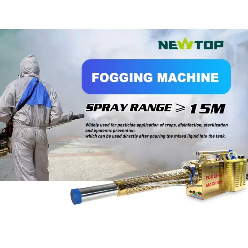 Portable Thermal Fogger Machine Smoking Mosquito Fogging Machine Stainless Steel Backpack Agriculture Sprayer for Sale in stock