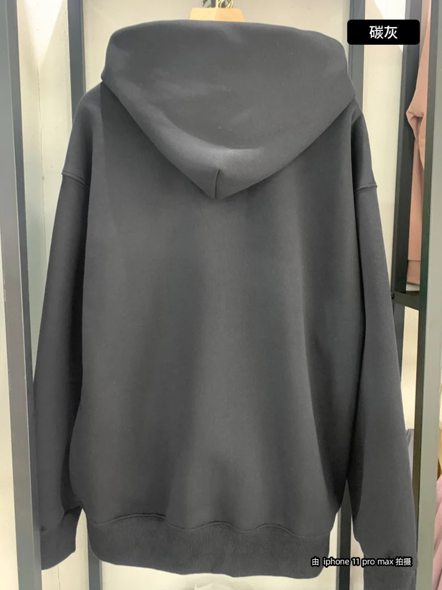 500gsm Men's Thick Fleece Hooded Hoodies, Plain Customized Print, Heavy Cotton Pullovers, Oversized Jumpers, Tops, Quality, Y2K