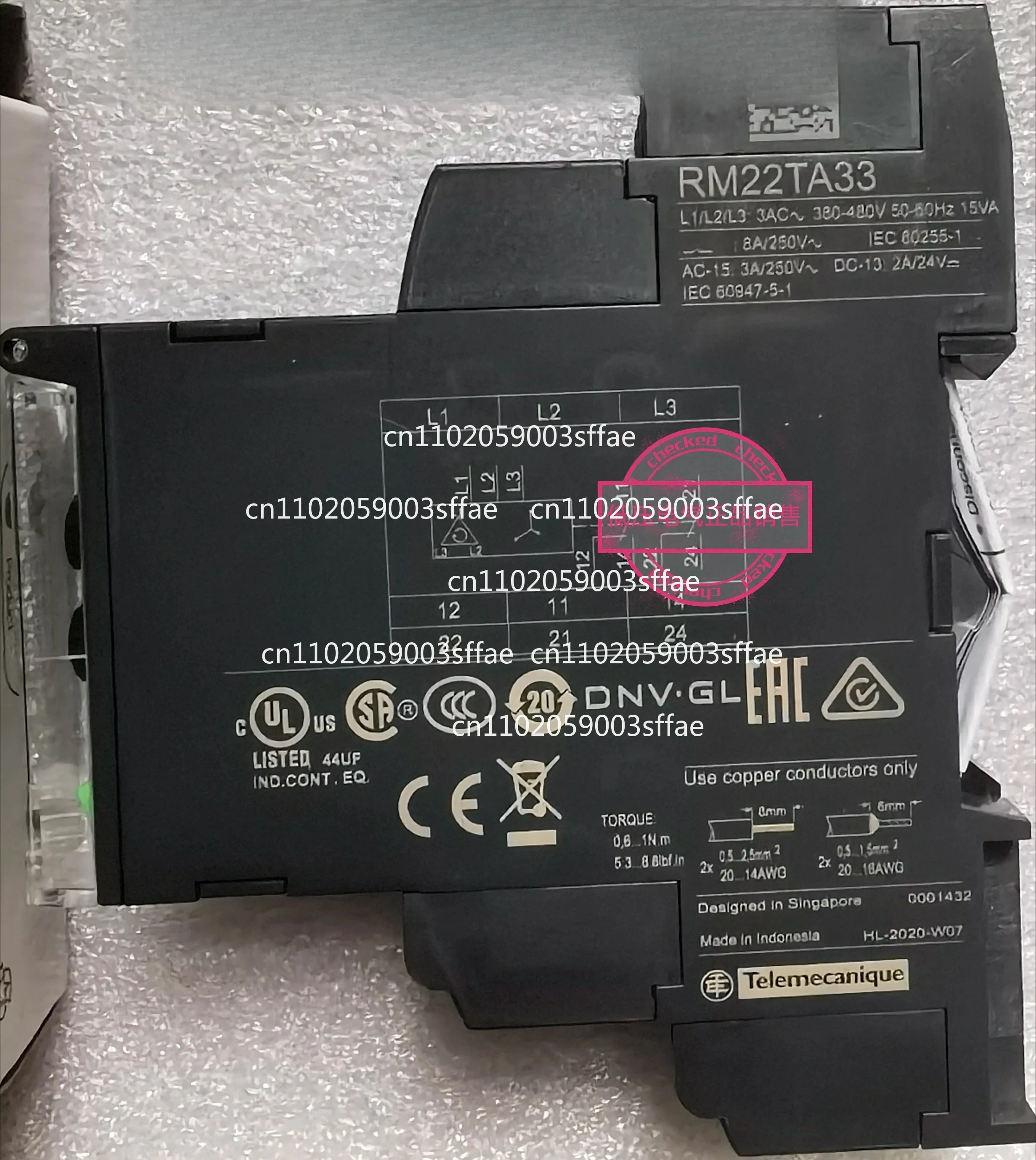 

RM22TA33 replaces RM4TA32 three-phase unbalance monitoring relay