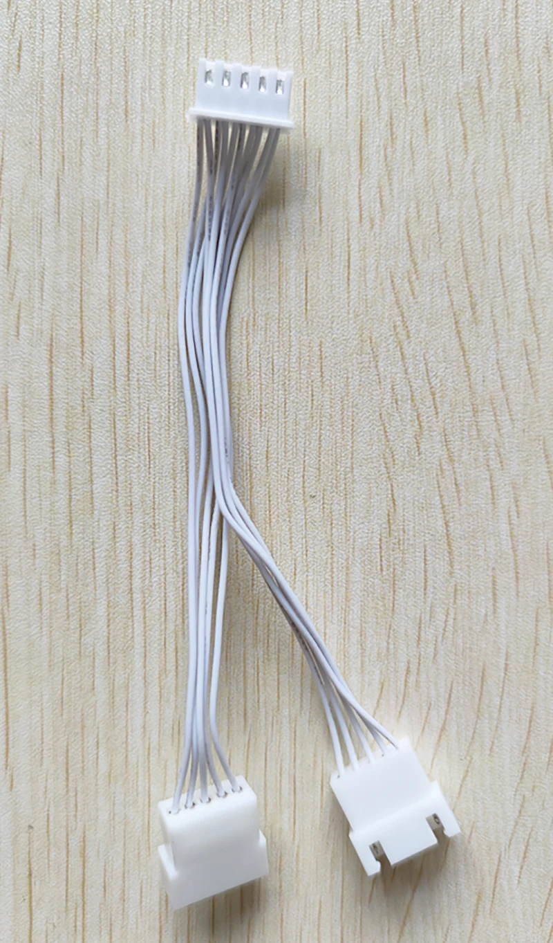 

5-контактный разветвитель клапана, длина 10 см, подключенный к 2 шт. интеллектуальных клапанов для системы утечки воды WZ808 WZ800