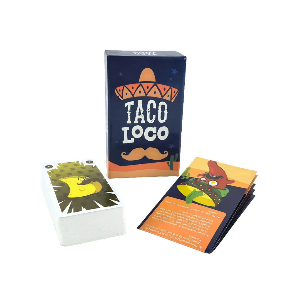 لعبة TACOLOCO Crazy Taco Board Game المحمولة متعددة اللاعبين التفاعلية لحفلات الترفيه باللغة الصينية والإنجليزية #5