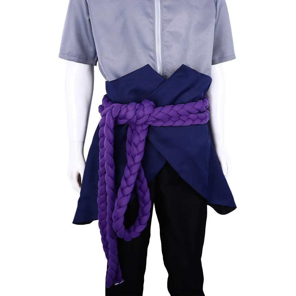 2024 New Halloween Cos Gale Legend Uchiha Sasuke Cos Full Naruto Cosplay Costumes Anime Role-playing Clothes