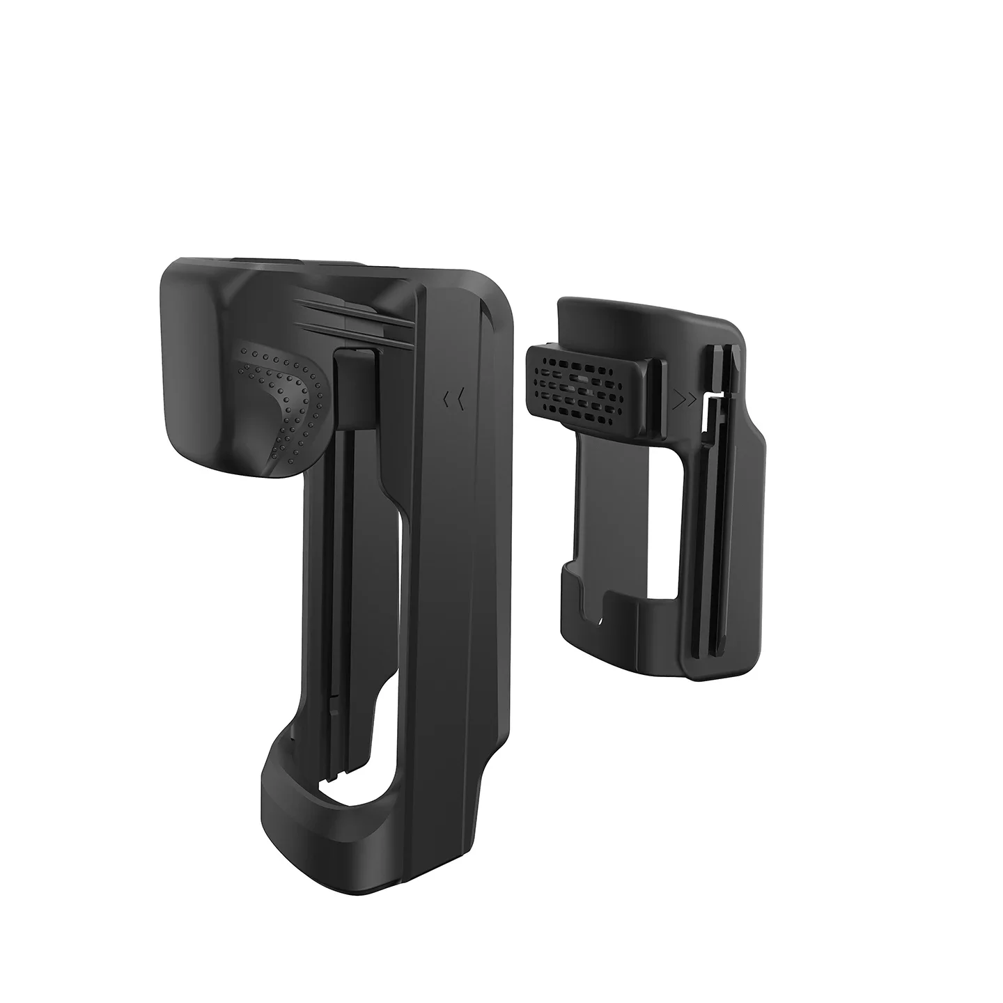 Schuifbare beschermhoes voor de Insta360 Luna Ultra / Luna Pro, met een ontwerp dat zorgt voor snelle opname en opbergruimte, en een schokbestendige bescherming voor gebruik buitenshuis.
