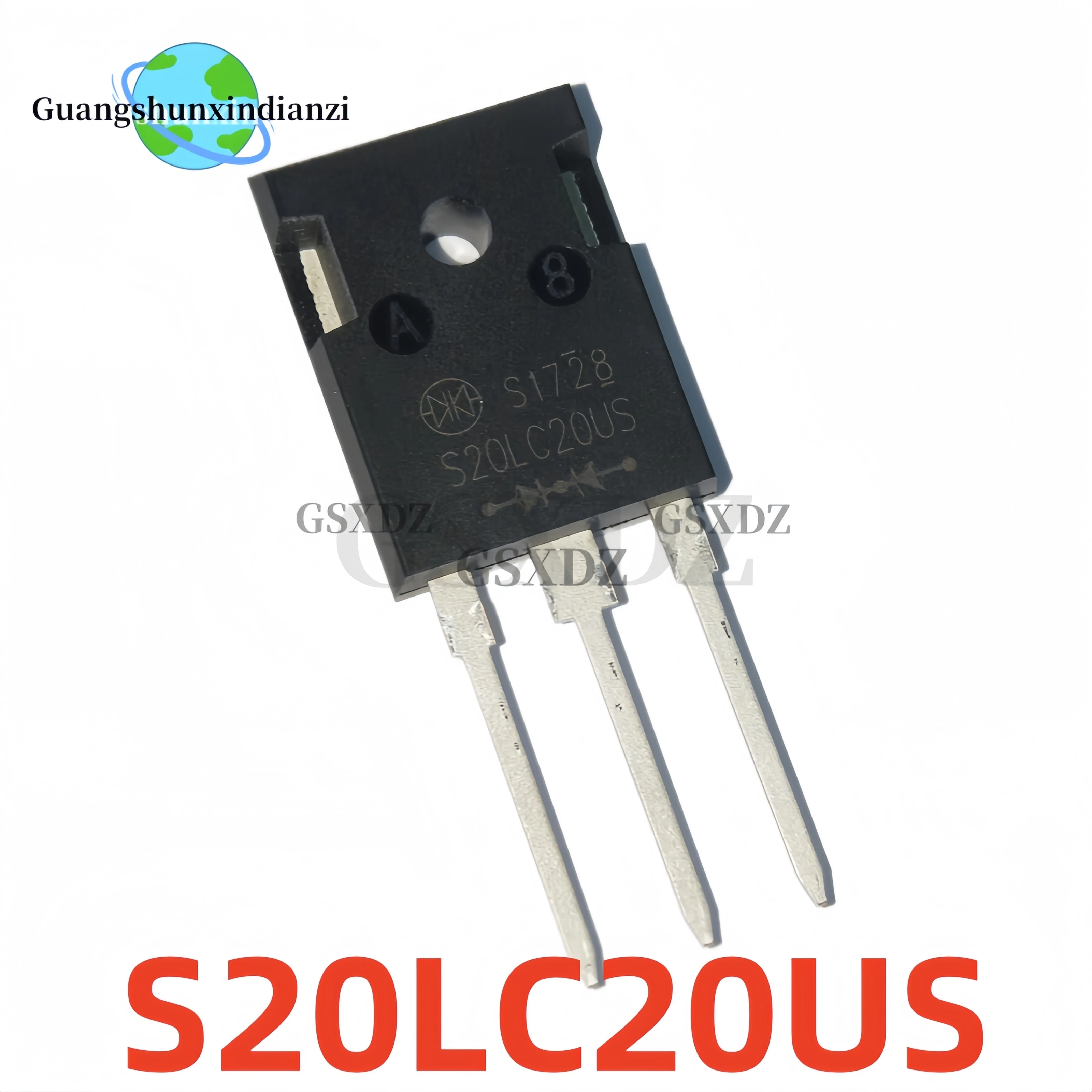 10PCS NEW Original S20LC20US S20LC20UST S20LC20U TO-247 Fast recovery rectifier diode