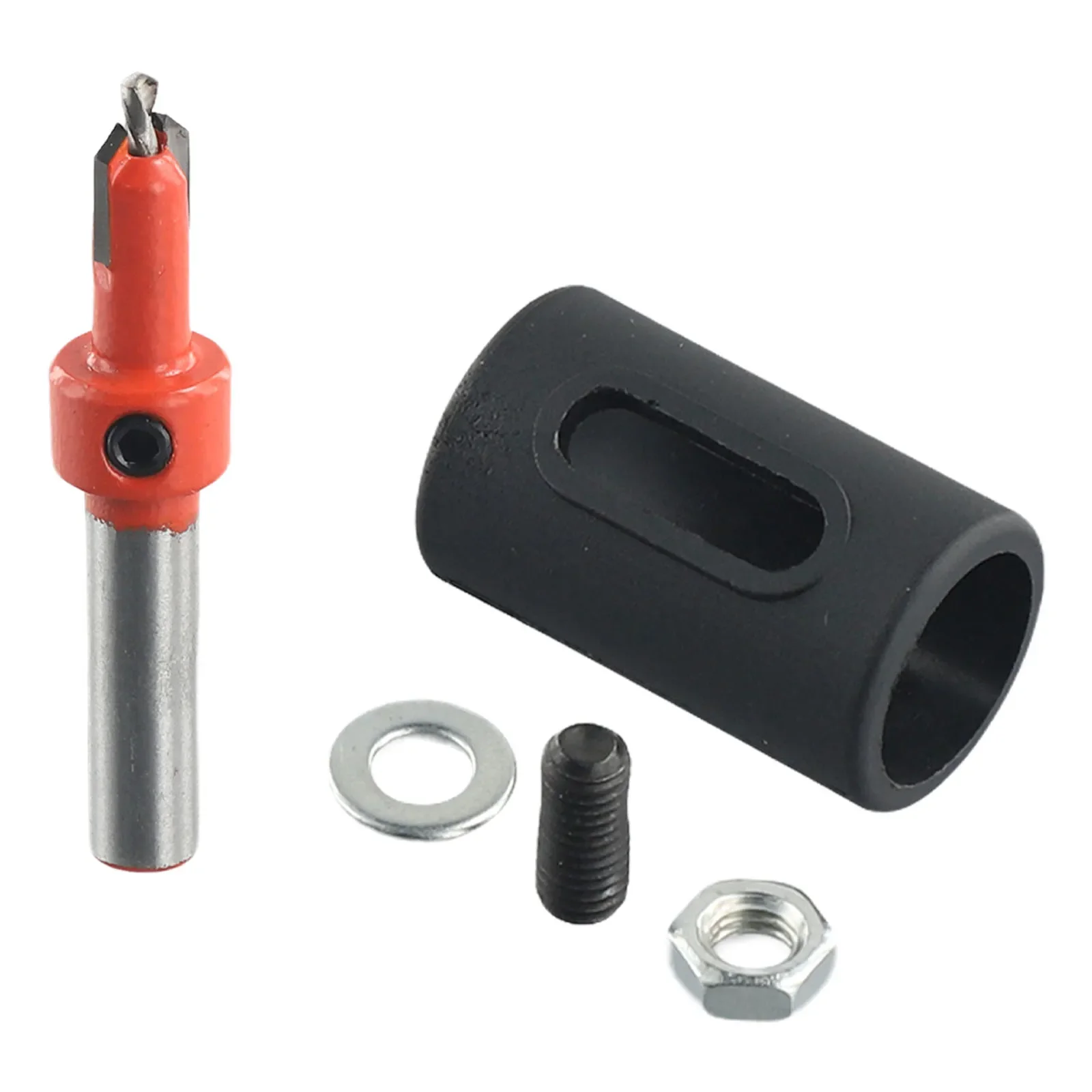 Carpintaria Countersink Broca, Router Bit Screw Extractor, Rolha de broca de demolição para fresa madeira