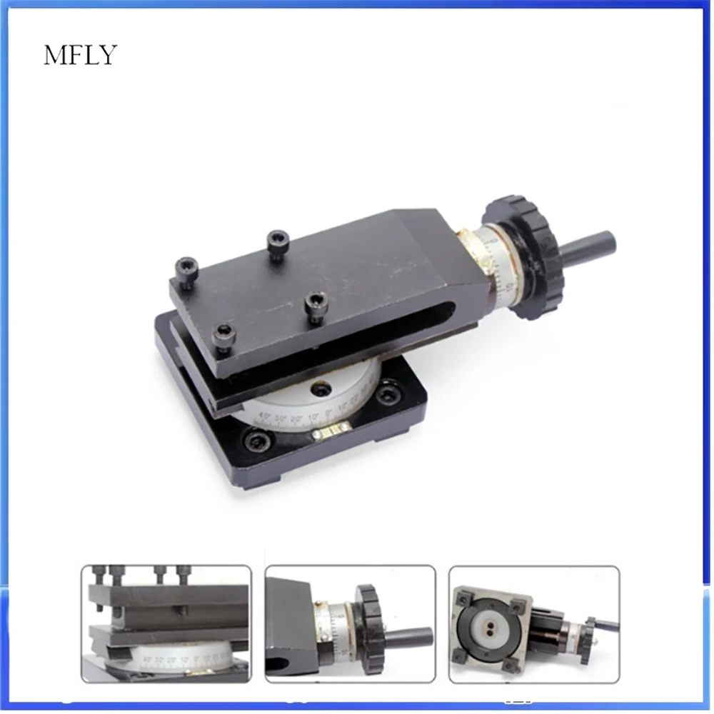 Indexable Tool Post/Horizontal Slider Home Teaching/M1/C1A Tool Post Micro Lathe Machine Tool Accessories