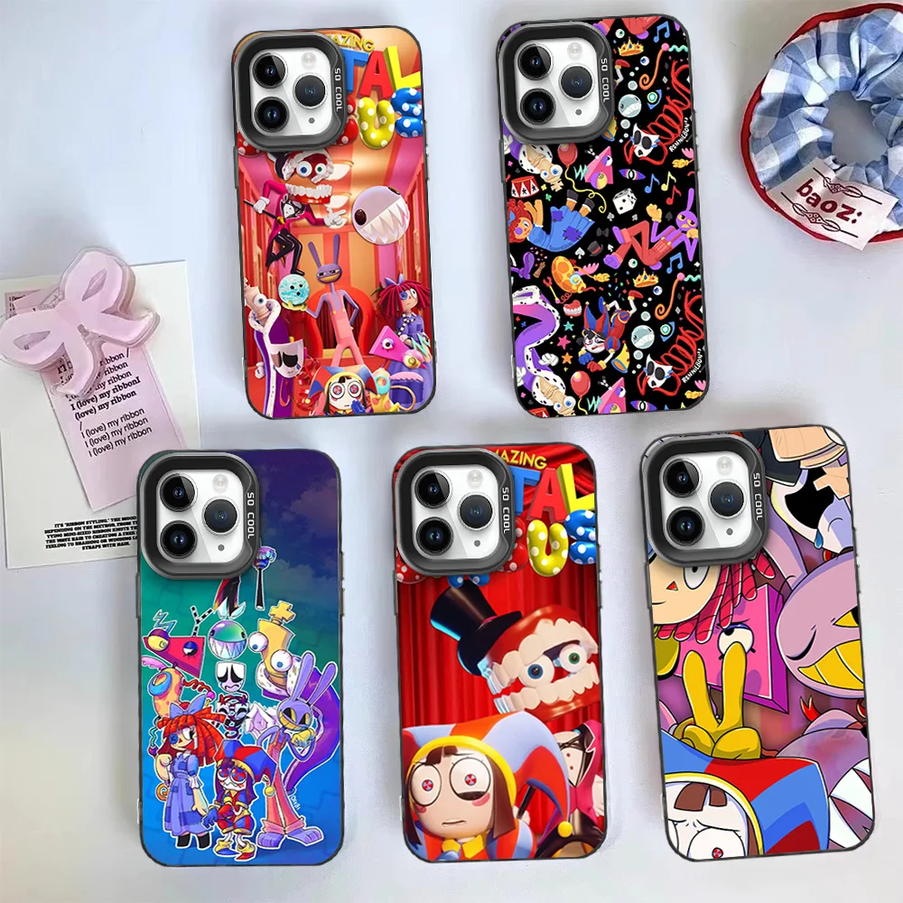 Phone Case For Samsung A25 32 33 34 50 51 52 53 54 71 24 35 23  4G 5G ULTRA PLUS Laser Cover D-digitalS The Circus Amazing