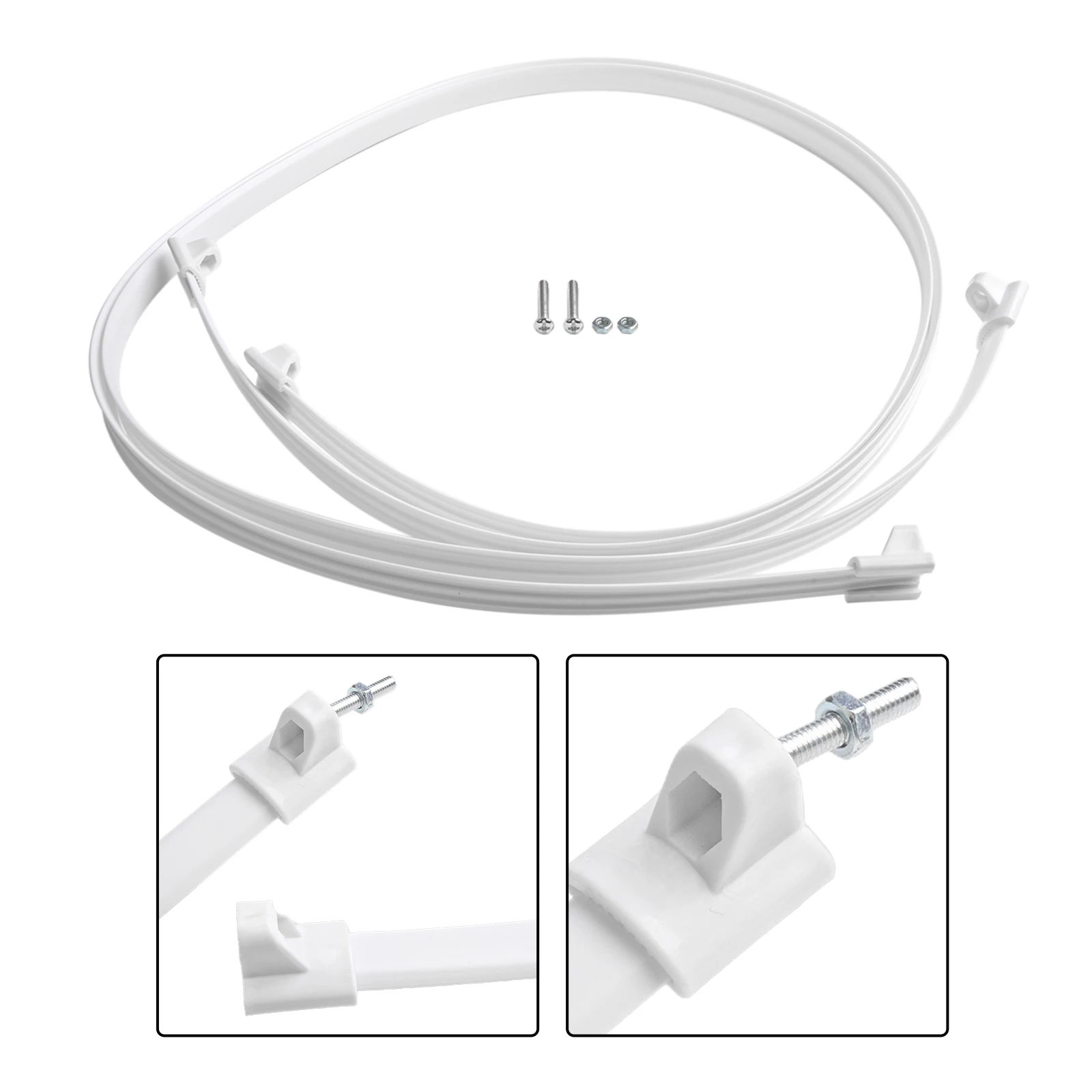 Обновите свой вентилятор с помощью этой решетки электрического вентилятора с фиксированным сетчатым кольцом, 16-дюймовый пластиковый материал, варианты белого/синего/черного цвета.