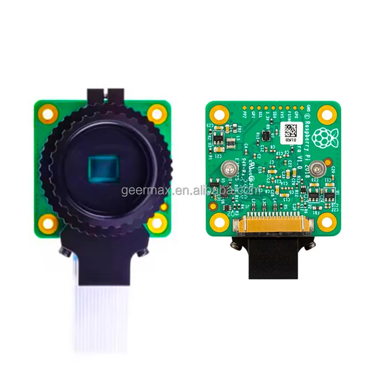 RPi 3B 4B 5 Zero 2 12.3 Megapixels IMX477 Sensor COMP8 High Quality Raspberry Pi HQ Camera Module 12.3MP 7.9mm Diagonal Sensor