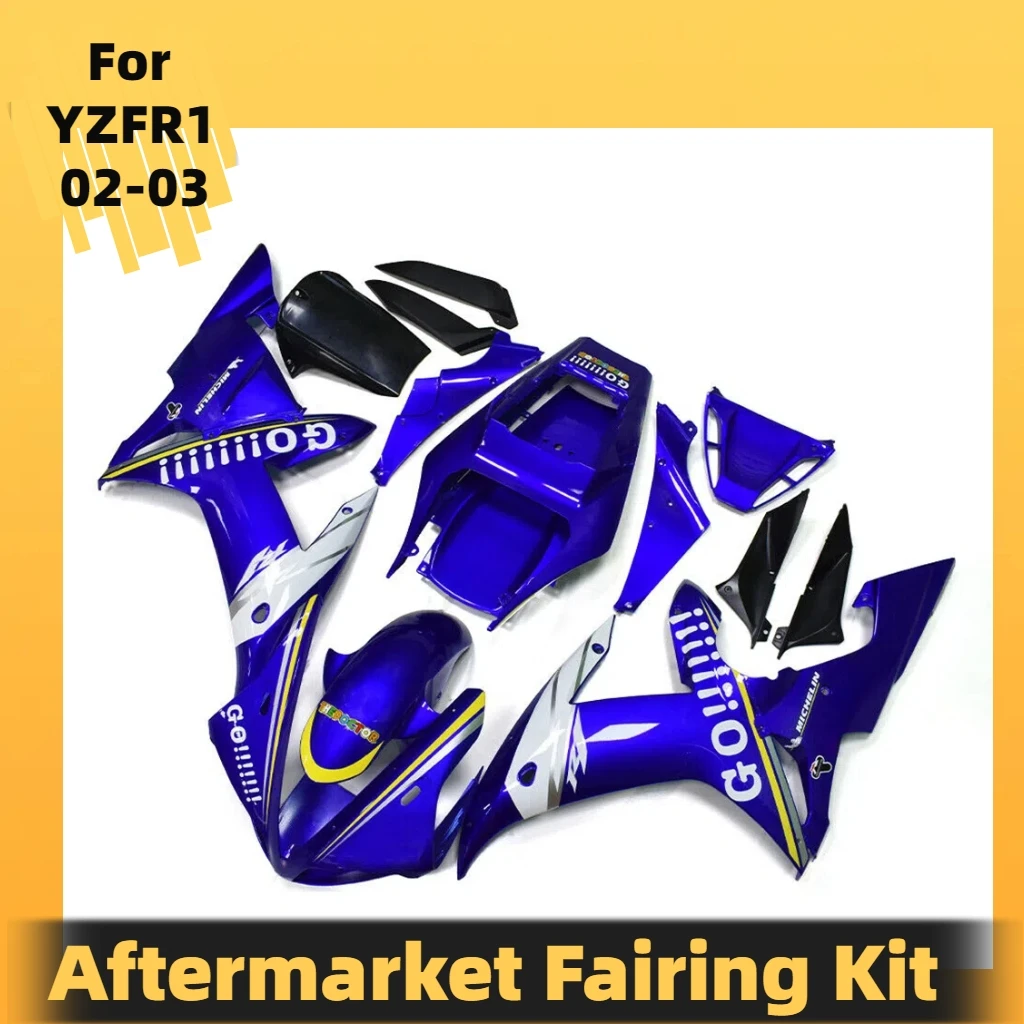 

YZF R1 2002 2003 ABS Fairing Kit for YAMAHA R1 02 03 Free Customization Aftermarket ABS Plastic Body Parts Kit