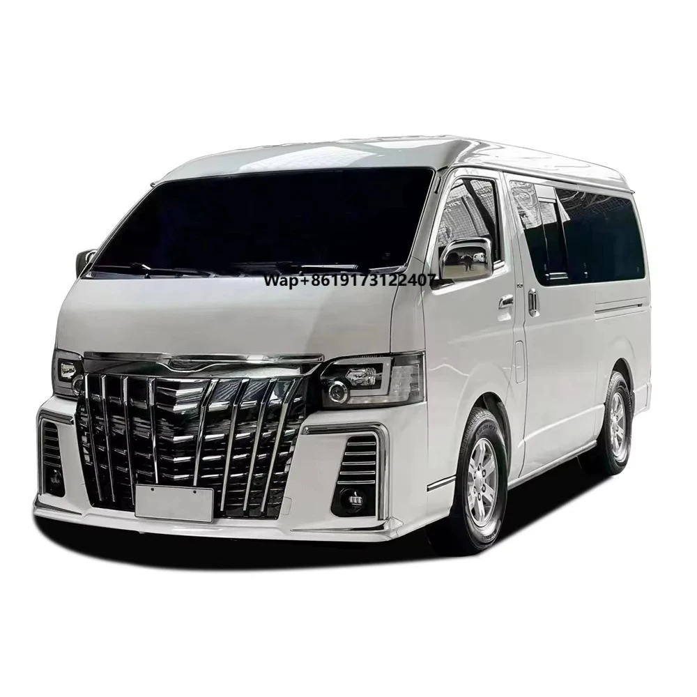 

2005-2018 Upgrade #7601 Car Front Bumper Modified Facelift Conversion Body Kit for Hiace wide body