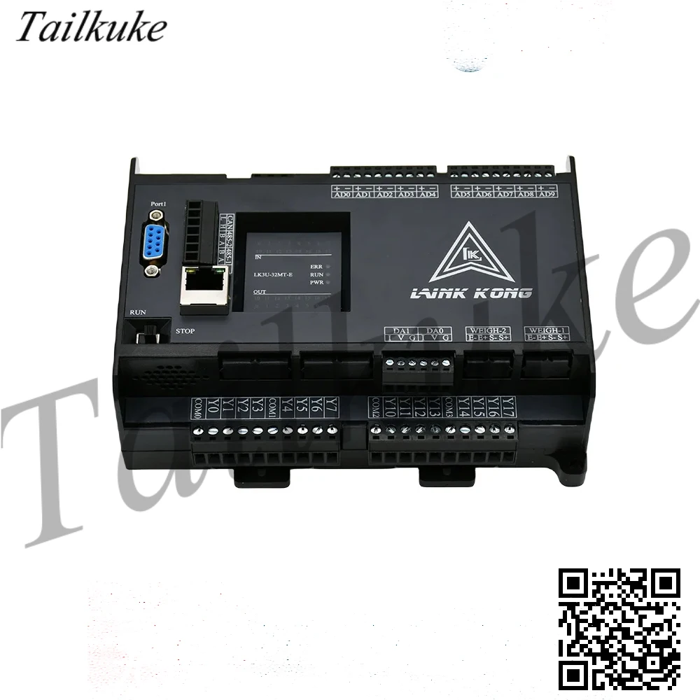 PLC Industrial Control Board LK3U-20 32MT-10AD2DA 48MR with 8 Axis 2 Way Weighing FX3U Controller