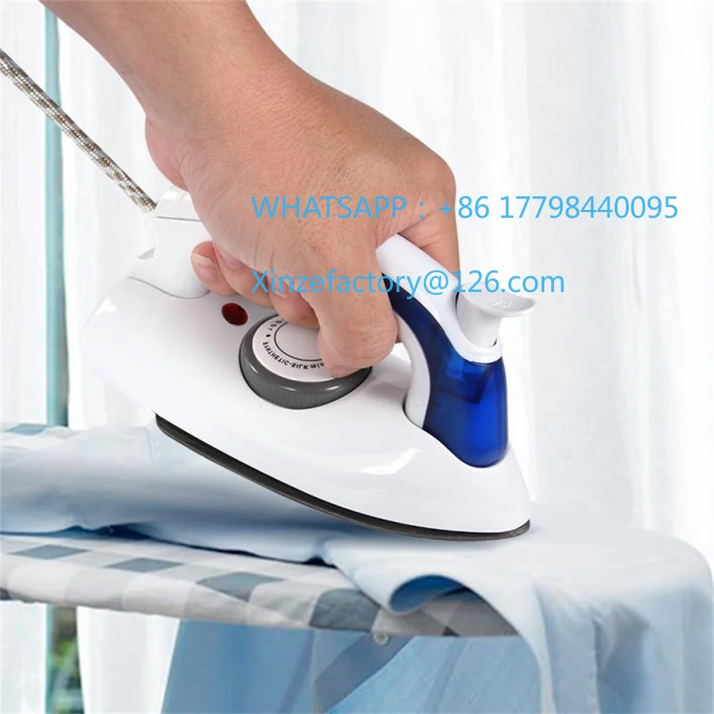 Customizable 700W Hot Mini Electric Portable Foldable Steam Iron Clothes For Home Travelling Soleplate Utility Tool Cloth EU/US