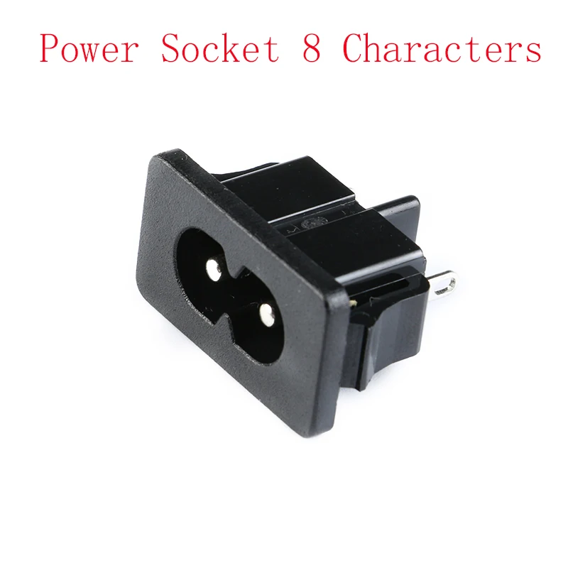 5/10pcs AC Power Socket Electrical Plug Sockets SP-862/SP-861/SS-8B-2/AC-05/3P Copper Feet Rectangular Power Charging Connector