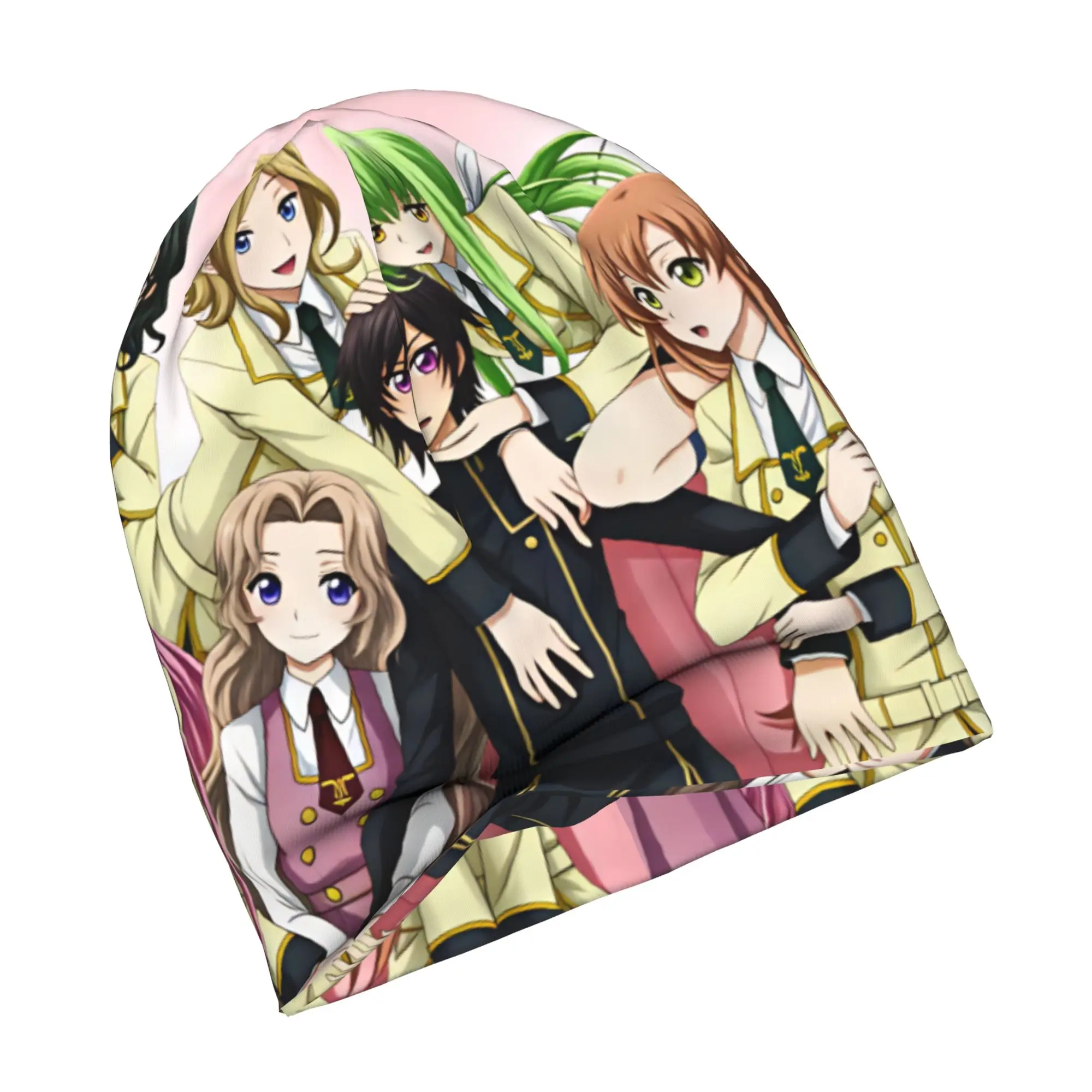 Code Geass Lelouch of the Rebellion Bonnet Hat Knitting Hats Men Women Cool Unisex Anime Winter Warm Skullies Beanies Caps