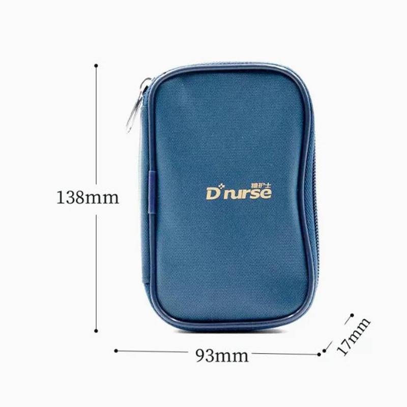 

Canvas Storage Bag For Mobile Phone Glucometer Storage Case