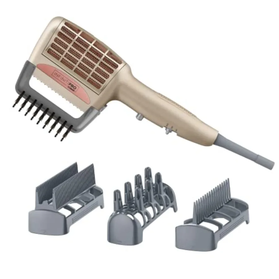 4-in-1 Frizz Free Styling Hair Dryer 1875W Hair Dryer and 4 Attachments