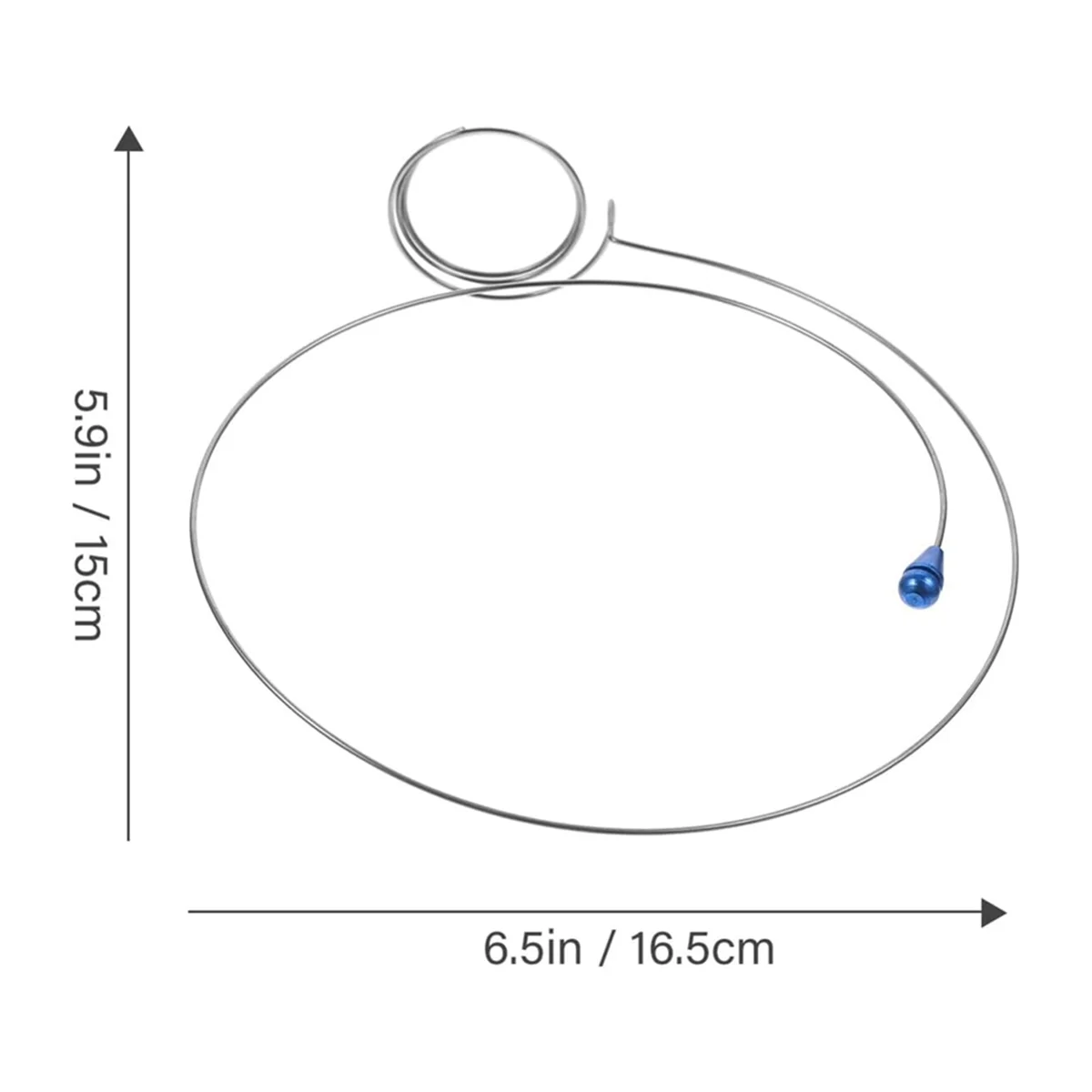 

AA91 Cord Holders 3Pcs Stainless Steel Wire Eye Loupe Eyeglasses Holder Band Magnifier Bracket Watch Magnifier Holder