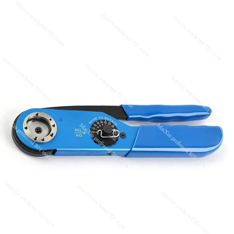 JRD-FT8 air plug cold pressing pin terminal crimping pliers four-mandrel air plug crimping pliers