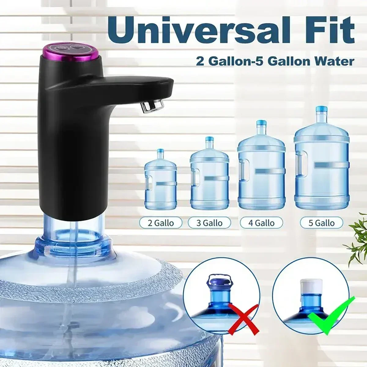 

1pc Smart Electric Water Pump - Efficient and Automated Water Extraction System for Home and Garden Use