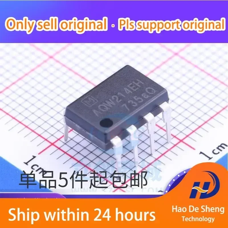 

10 шт./лот AQW214 AQW214EH DIP-8 новый оригинальный в наличии