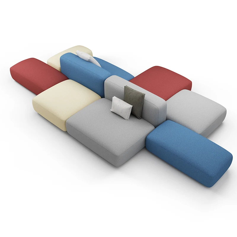 Reception Sofa Modular Office Sofa Waiting Area Furniture Meeting Room Guest GVisitor For Hotel