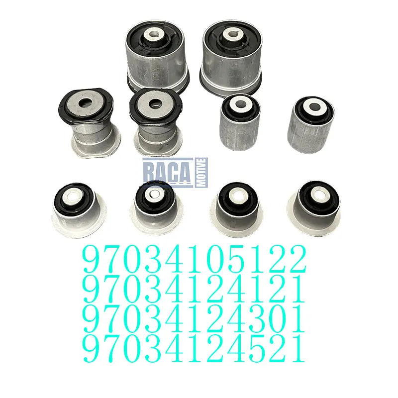 Front Control Arm Bushing Kit For Porsche Panamera 970 2010-2016 97034124521 9703410522 97034124301 97034124121