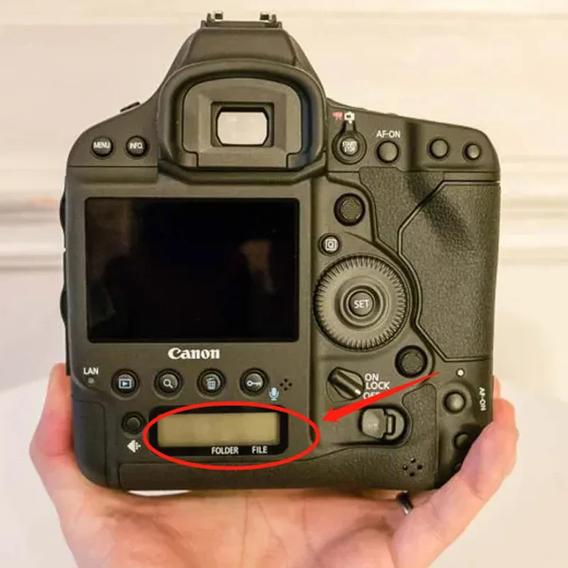 جديد 1DX2 1DXM2 1DXII الغطاء الخلفي الخلفي شاشة LCD صغيرة نافذة عرض حامي غطاء زجاجي لكانون 1DX MARK II 2 MARK2