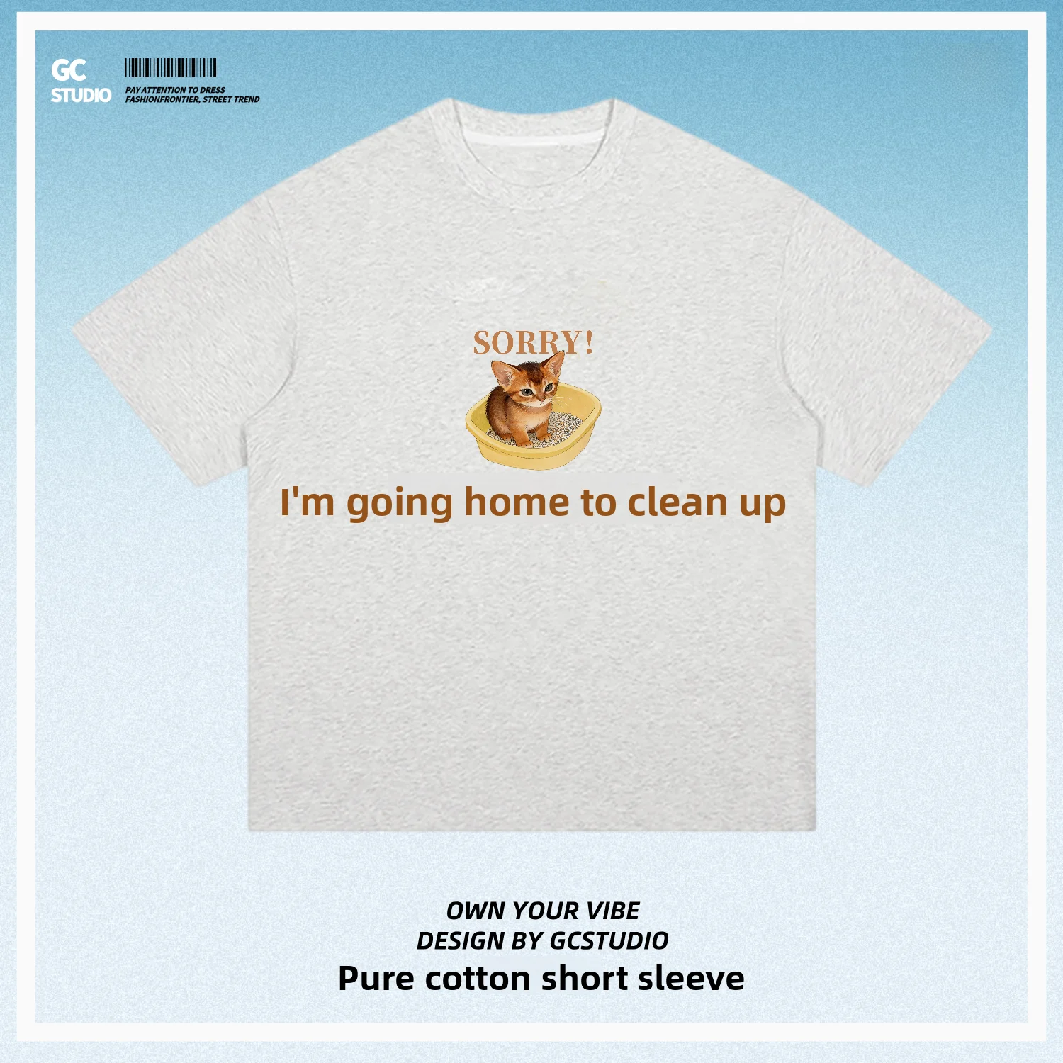 Apologies I Must Go Home to Shovel  Poop Funny  Owner Design Cotton round Neck Short Sleeve T-Shirt Casual Style Breath...