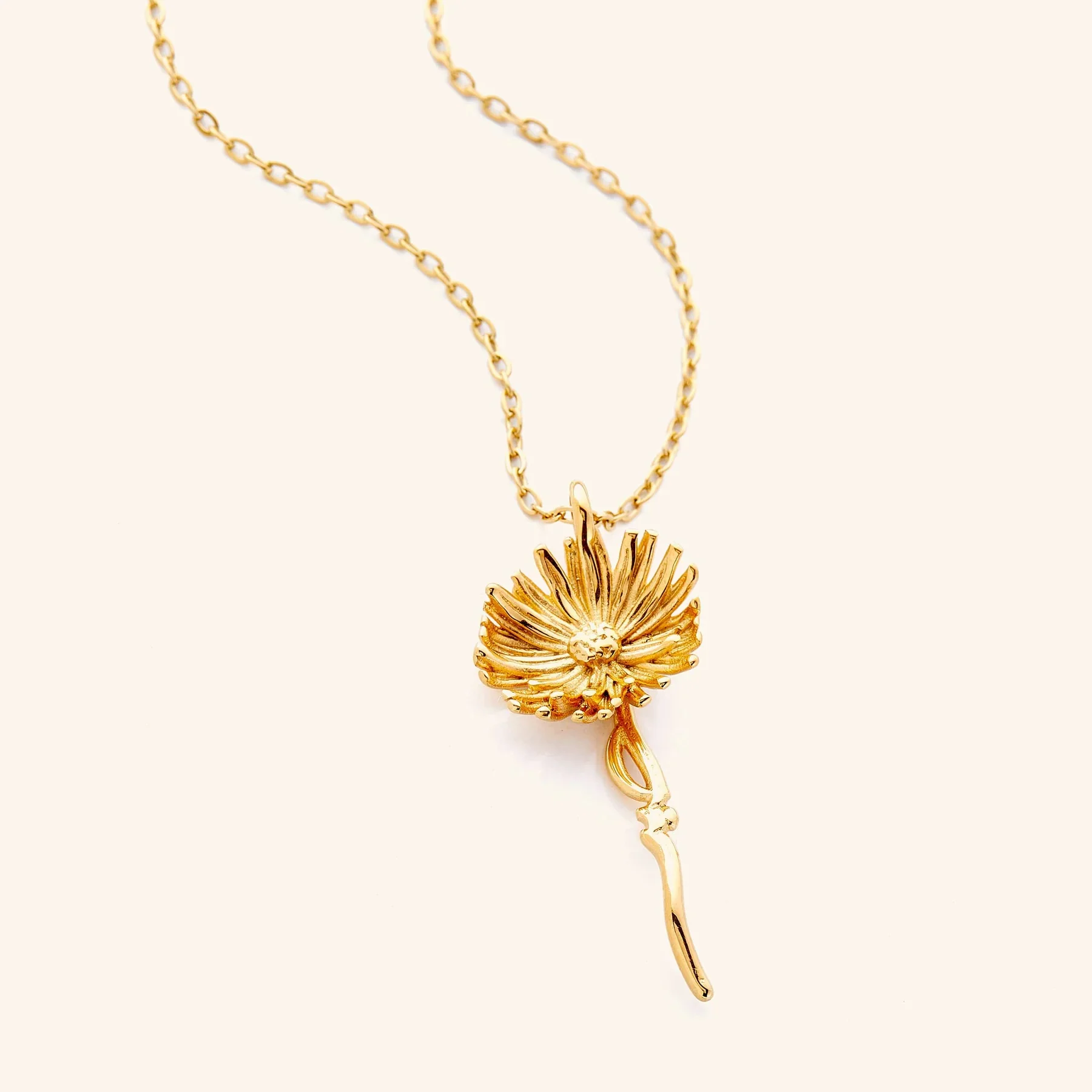 Custom Dandelion Pendant Necklace Personalized Silver - Plated Chain Jewelry With Delicate Floral Charm Unique Nature - Themed