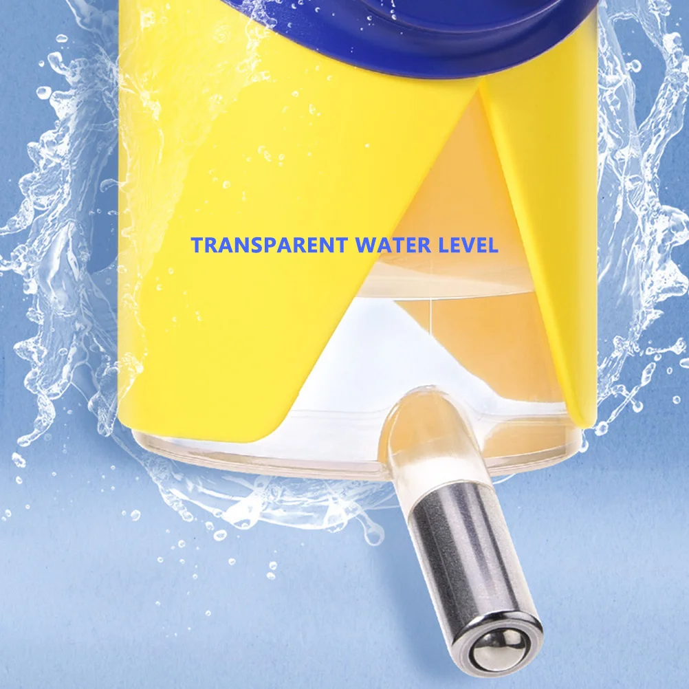 

Automatic Pet Waterer for Small Dogs and Cats Wear-Resistant Household Water Feeder Easy Clean Nozzle Design Hanging Dog Waterer