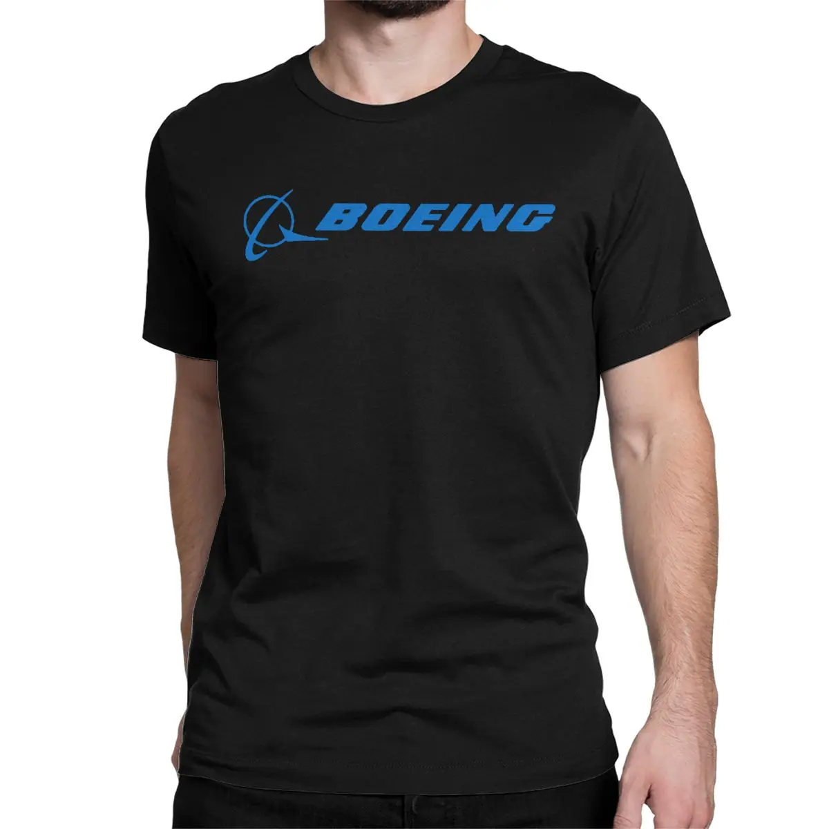 Men Women T-Shirts Boeing Airplane Fun Pure Cotton Tee Shirt Short Sleeve T Shirts Round Collar Clothes Original