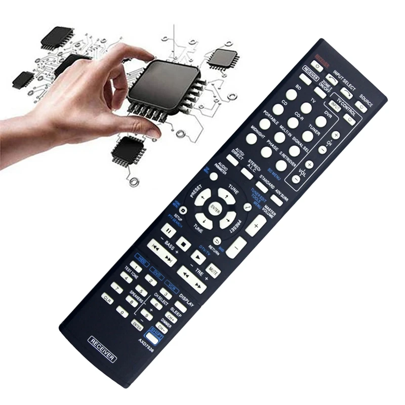 Replace Axd7536 Remote Control For Pioneer Av Receiver Axd7517 Axd7621 Vsx-524-K Axd7536