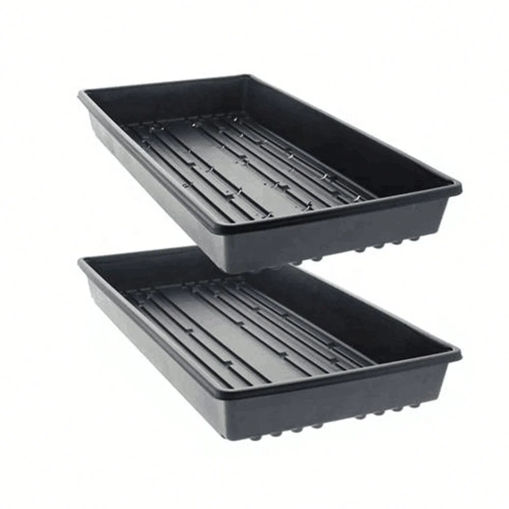 Agriculture 1020 Plastic Seedling Tray MicroGreens Tray Seed Sprouter Tray with Hole and Without Hole